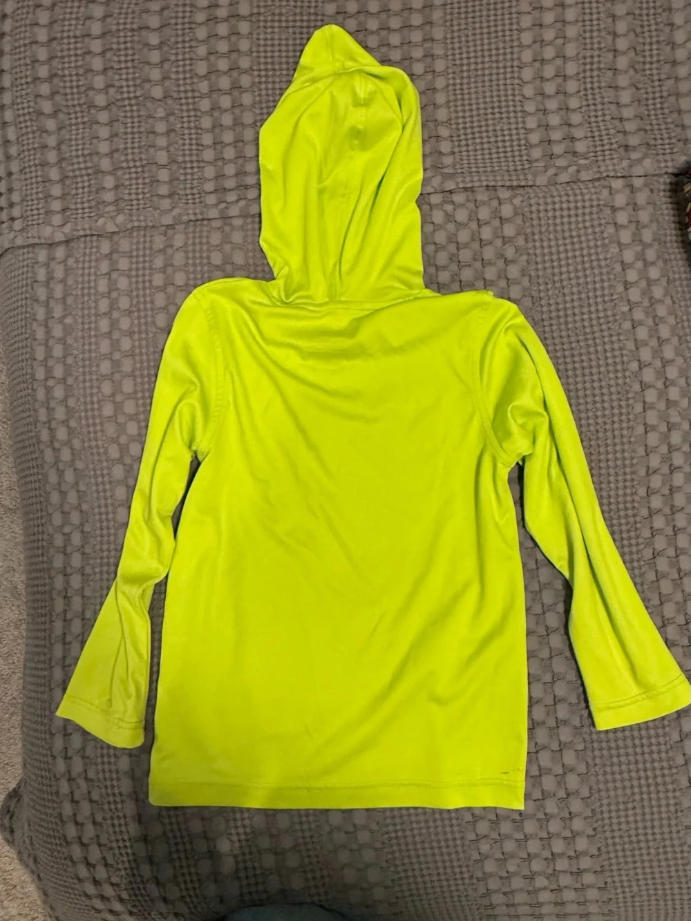 Speedo Neon Yellow Hoodie with Hood